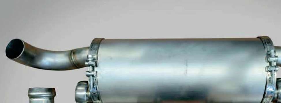 Porsche 997 Turbo / Turbo S Rear Exhaust