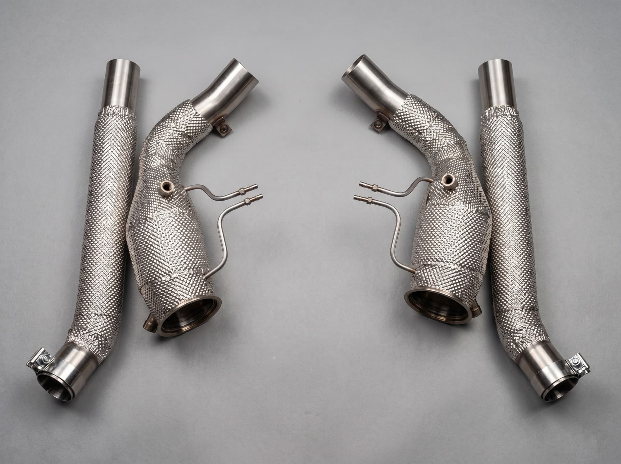 200-Zellen Sportkatalysatoren für Ferrari Purosangue — Ferrari Purosangue exhaust system