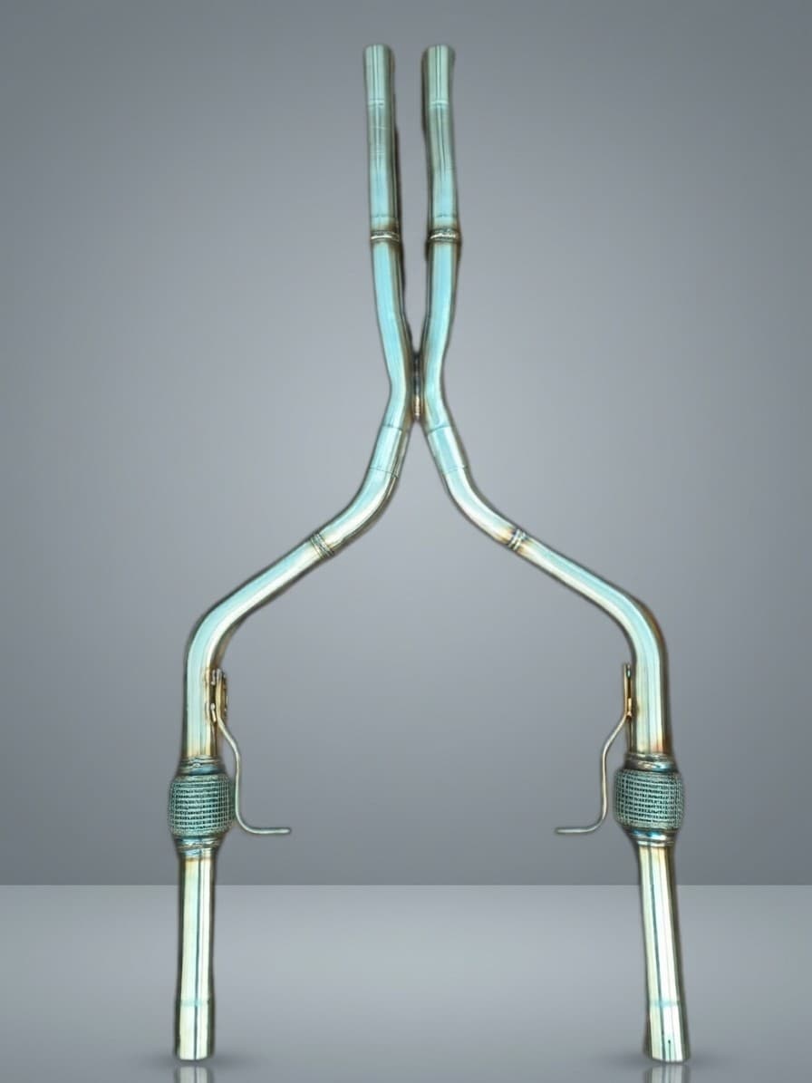 Centrale di Scarico Alfa Romeo Giulia Quadrifoglio — Alfa Romeo Giulia Quadrifoglio exhaust system