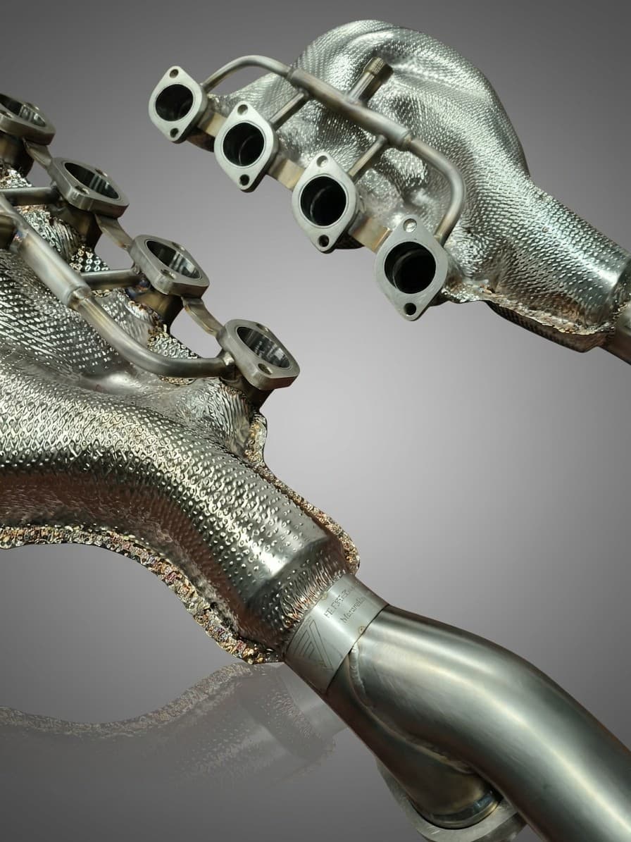 Collecteurs d'Échappement Ferrari F355 Motronic 5.2 — Ferrari F355 Motronic 5.2 exhaust system