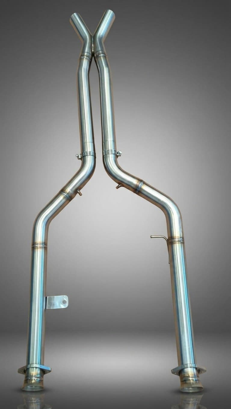 Centrale di Scarico non silenziato BMW M2 (G87) — BMW M2 (G87) exhaust system