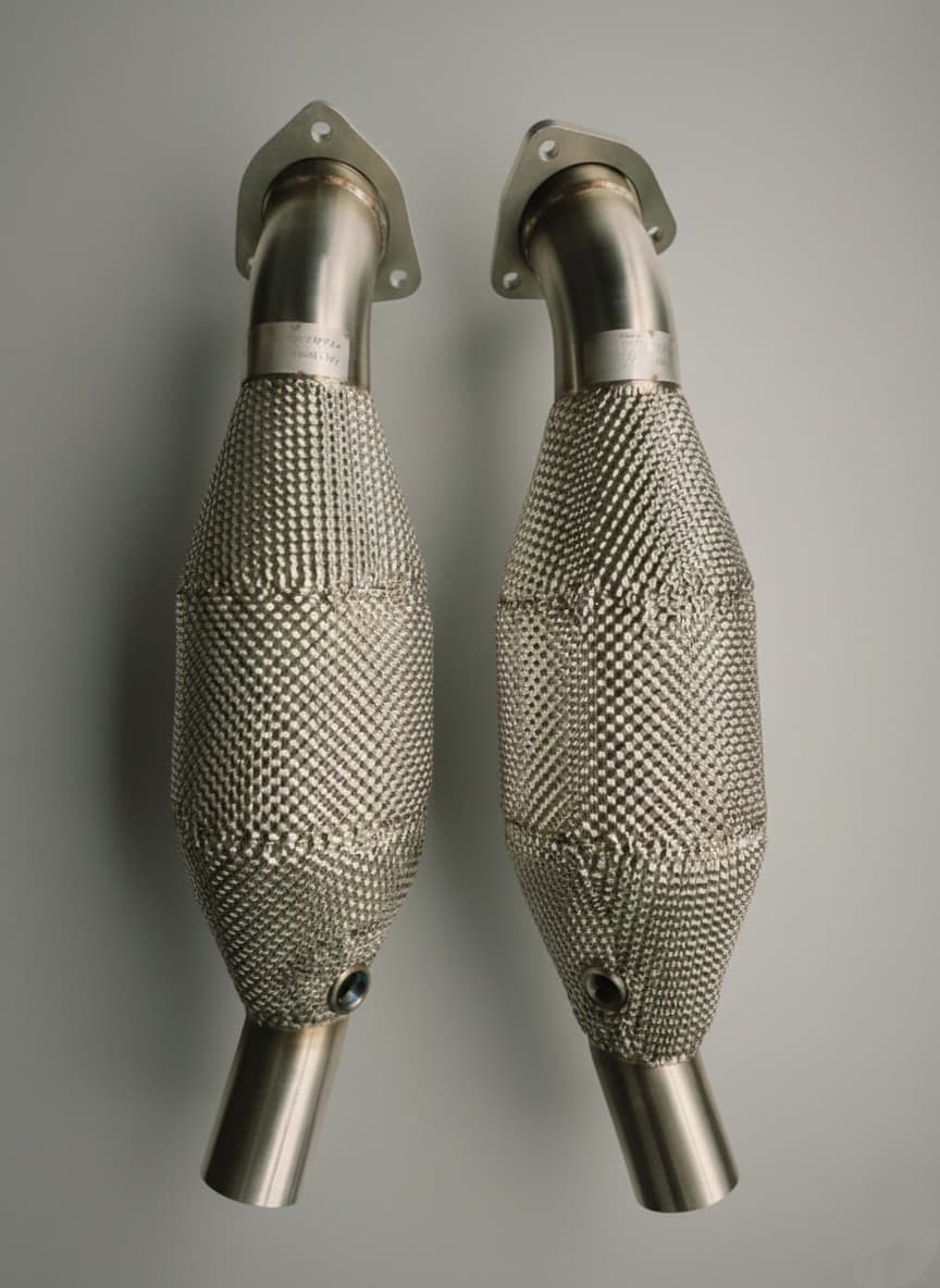 Ferrari F430 Scuderia Sport Catalysts — Ferrari F430 Scuderia exhaust system