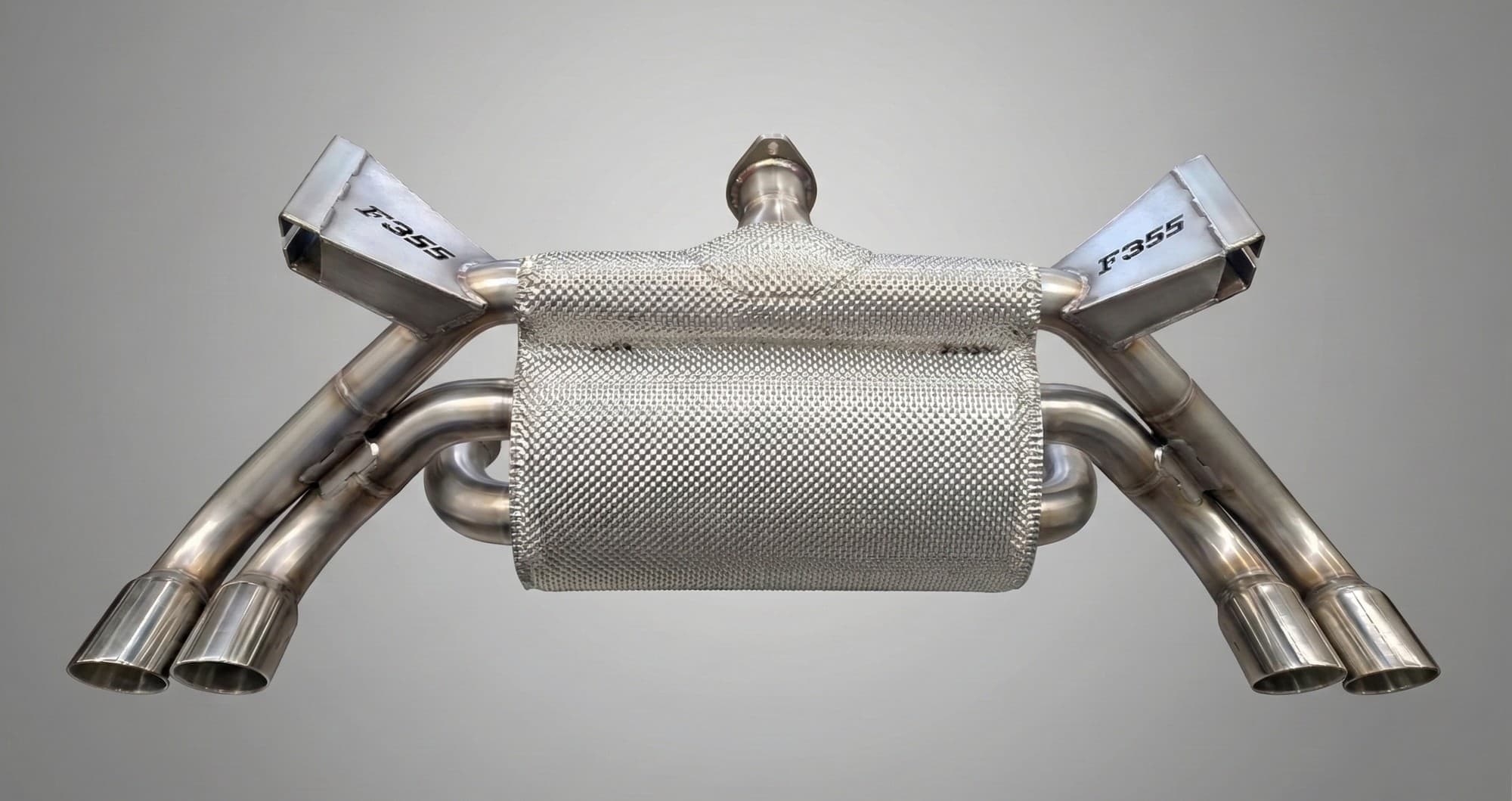 Silenziatore con 4 terminali Ferrari F355 2.7