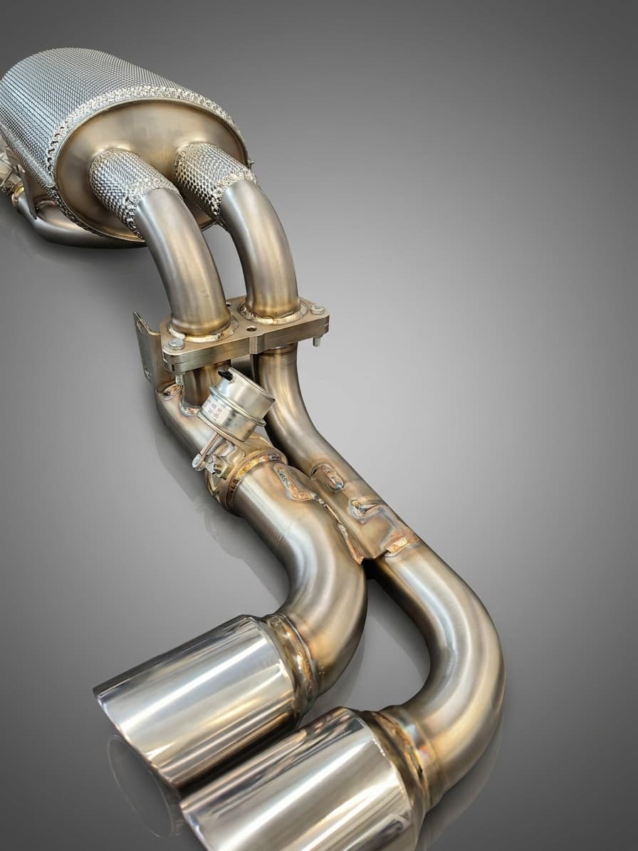 Heckabgasanlage mit Klappen Ferrari 360 Modena & Spider — Ferrari 360 Modena & Spider exhaust system
