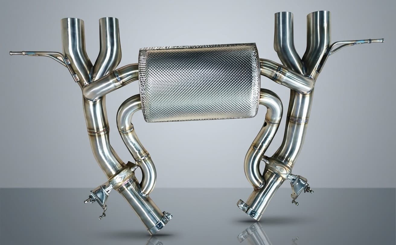 Scarico Posteriore BMW M3/M4 (G80/G82) — BMW M3/M4 (G80/G82) exhaust system