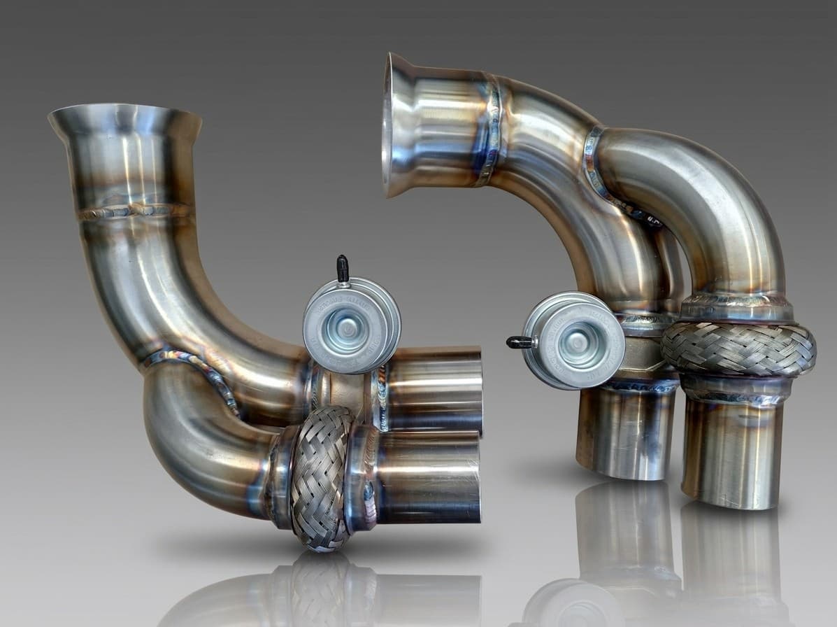 Porsche 991 GT3 / GT3 RS Schalldämpfer-Bypass — Porsche 991 GT3 / GT3 RS exhaust system